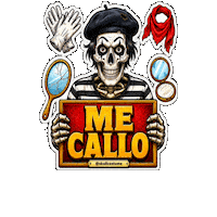 Halloween Skull Sticker