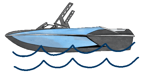 Lake Day Sticker by Peyton Baxter