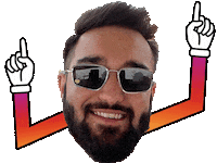 Sanskar Sticker by BORN ON INSTAGRAM