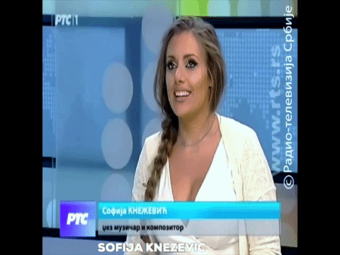 sofijaZZZ giphygifmaker singer singing interview GIF