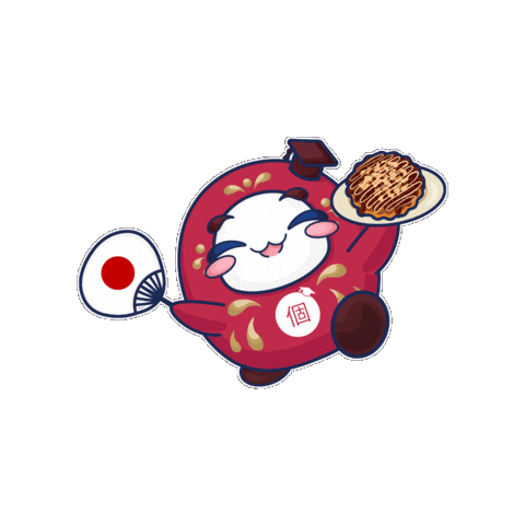 Japon Okonomiyaki Sticker by KOKO JAPAN