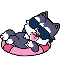 ApexWolfPack summer drink chill drunk Sticker
