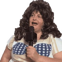 Bikini Sing Sticker by Libbie Higgins
