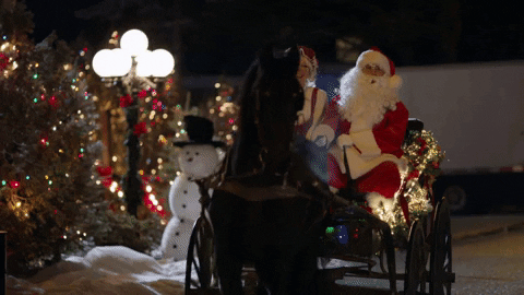 father christmas santa GIF by Hallmark Movies & Mysteries