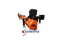 cofelma cofelma metalurgica cofelma rosca varredora cofelma Sticker