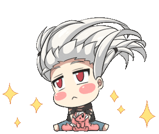 Hair Sparkle Sticker by Jin