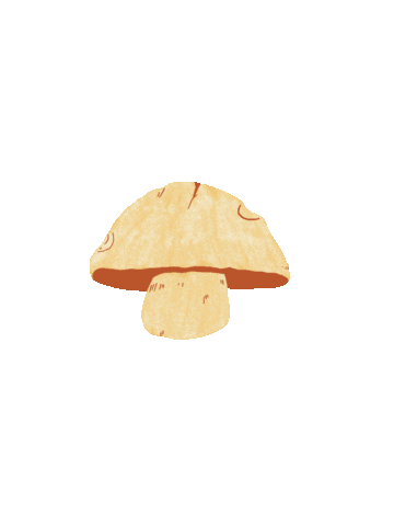 Mushroom Fall Vibes Sticker