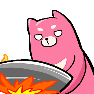 Teddy Bear Cooking Sticker by Wakuma