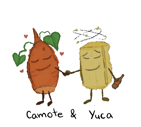 Sweetpotato Love Sticker