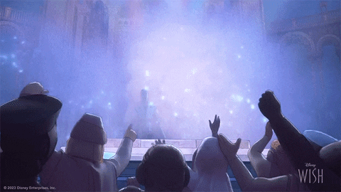 Cheering Wish GIF by Walt Disney Animation Studios