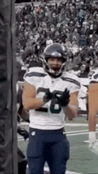 Seattle Seahawks Heart Hands GIF by Williams Syndrome Association