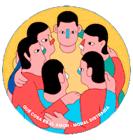 moral distraida que cosa es el amor Sticker
