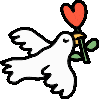 Flying In Love Sticker by Ruppert Tellac