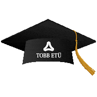 Graduation Cap Sticker by TOBB ETÜ