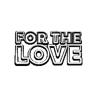 For The Love Sticker by Pandora