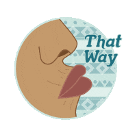 Point Lips Sticker by Gwin Communications