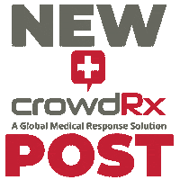 First Aid Doctor Sticker by CrowdRx (A Global Medical Response Solution)