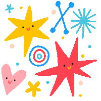 Party Heart Sticker by Linzie Hunter