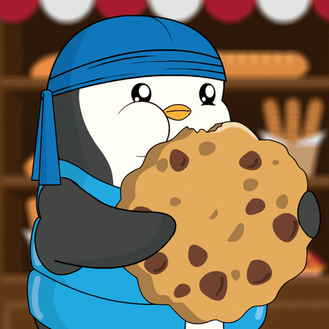 Chocolate Chip Penguin GIF by Pudgy Penguins