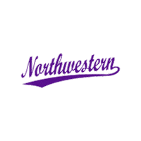 Northwestern University Script Sticker by Northwestern Athletics