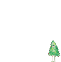 Christmas Tree Sticker
