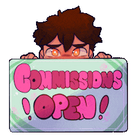 cloudysunflowrs anime oc open chibi Sticker