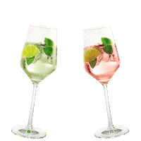 LIGHT-live mood drink cheers wine Sticker
