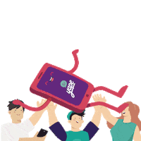 Happy Party Sticker by Yape