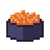 Asian Food Eating Sticker