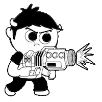 Angry Man Sticker