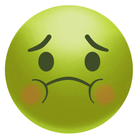 Sick Emoji Sticker by Demic