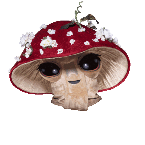 Mushroom Pun Sticker by The Masked Singer