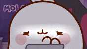 Shocked Freak Out GIF by Molang