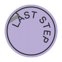 valetmarket valetmarket laststeppurple laststepdelivery Sticker