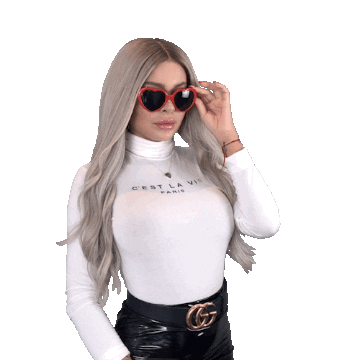Sunglasses Love Sticker by Katja Krasavice