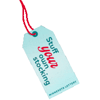 Gift Stocking Sticker by Minnesota Lottery