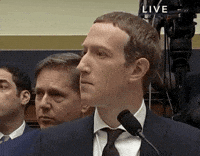 Mark Zuckerberg Facebook GIF by GIPHY News