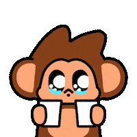 Sad Cry Sticker