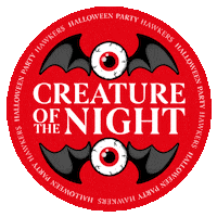 Halloween H Sticker by Hawkersco