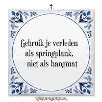 Focus Wijsheid Sticker by Tegelspreuken.nl