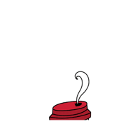 femmedhockey coffee hockeylife hockeymom hockeywife Sticker
