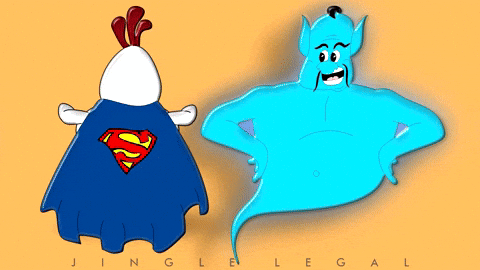benzaforte giphyupload chicken reality superman GIF