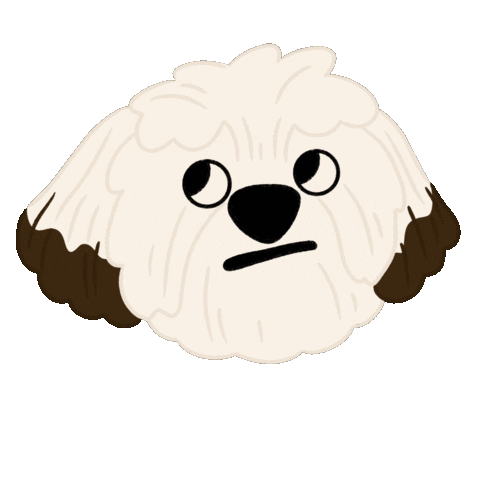 Dog Puppy Sticker by Ann of Facedit