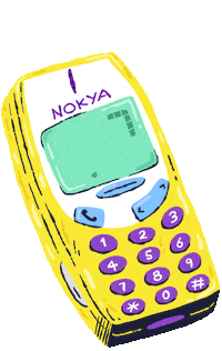 Working Hard Mobile Phone Sticker by Matt Partridge