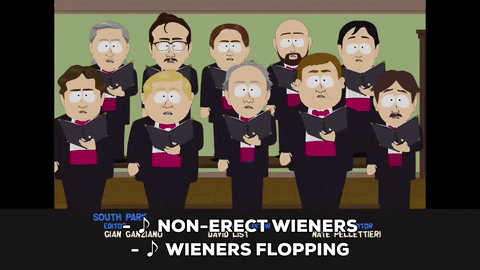 choir singing GIF by South Park 