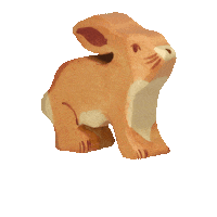 Easter Bunny Sticker by goki
