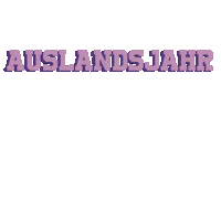 Auslandsjahr Sticker