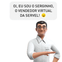 Gruposervel oi servel Sticker