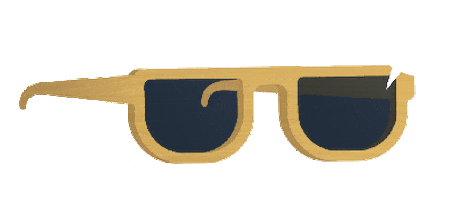 Sticker Sunglasses Sticker by Guy Trefler