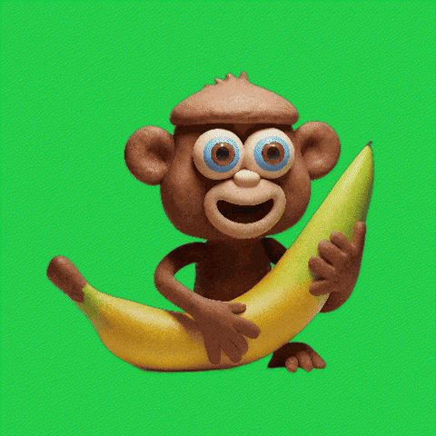 Hungry Monkey GIF